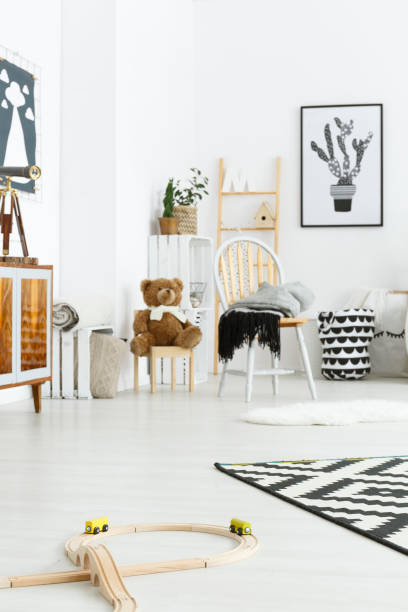 istock White child room with chair 654140020