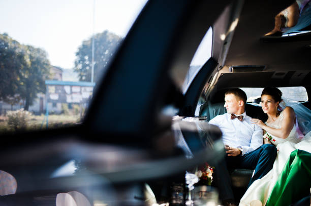 istock wedding couple indoor the limousine 654144992