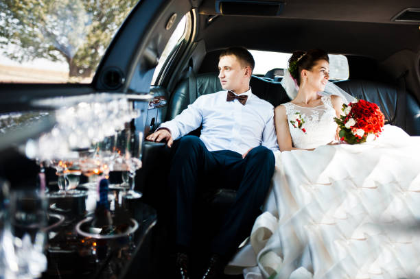 istock wedding couple indoor the limousine 654146962