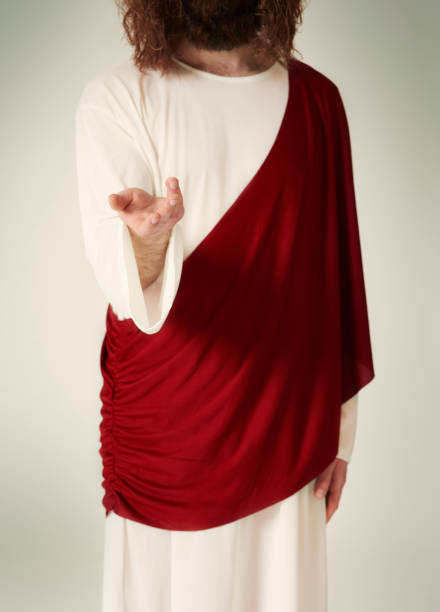 istock Low section of Jesus helping hand 654147268