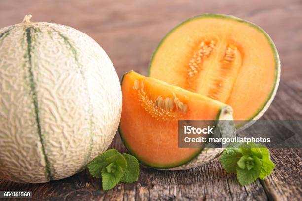 Fresh Melon Stock Photo - Download Image Now - Melon, France, Cantaloupe