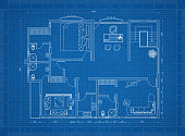 Apartment blueprint