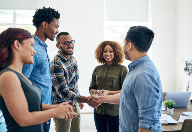 istock Another successful negotiation in the bag 654186926