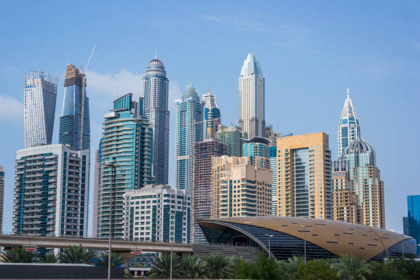 istock Dubai Marina view in Dubai, UAE 654203254