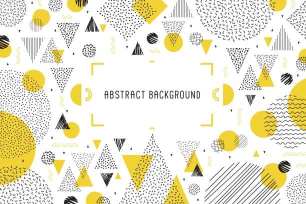 Geometric background banner Easily editable vector illustration on layers. This image includes one clipping mask. 1908 stock illustrations