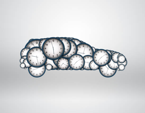 istock Watch the composition of the car 654206398