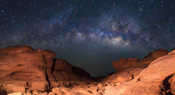 istock milky way at stone mountain 654231944