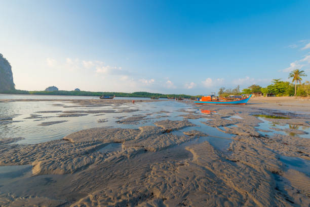 istock Panoramic sea view and coastline in asia 654234858