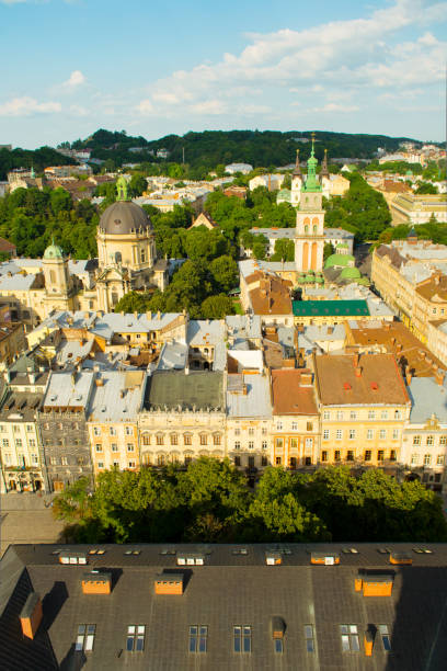 istock Architecture of Lviv. 654239324
