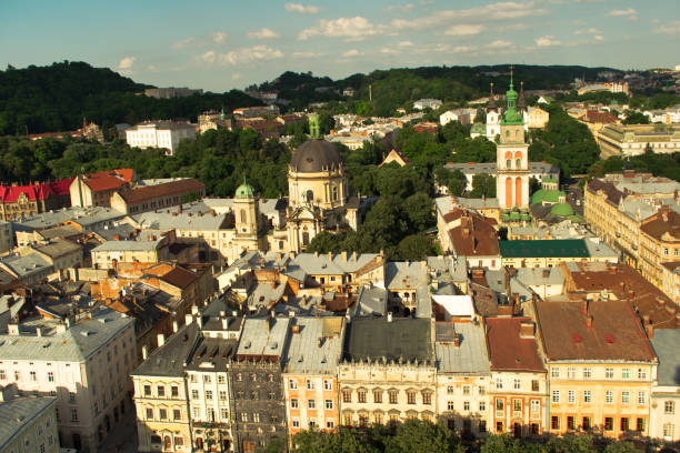 istock Architecture of Lviv. 654239358