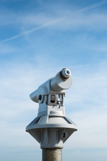 istock Baltic sea and sky, seen with viewing scope. 654249750