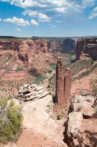 canyon de chelly, monumento nacional, arizona - cave painting indigenous culture art arizona fotografías e imágenes de stock