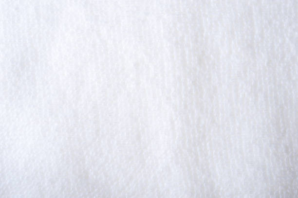 istock Background of white yarn 654277326