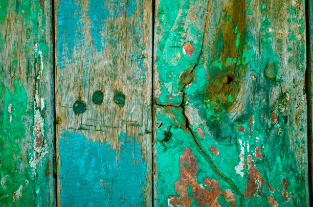 istock Wall of colorful wood surface 654283458