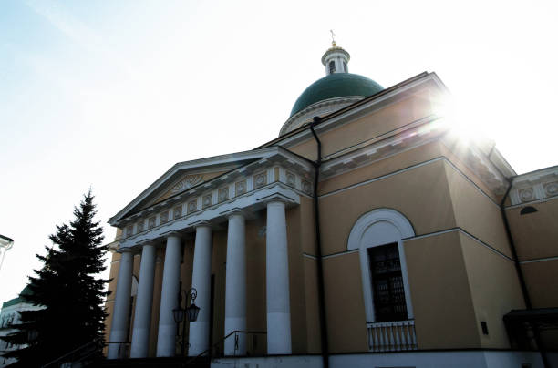 istock a walk through Moscow to the monastery 654302986