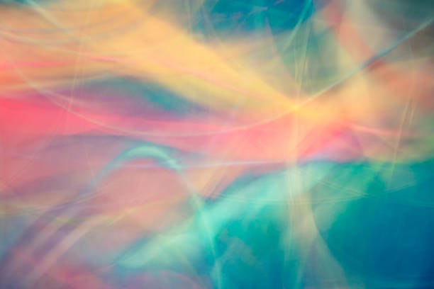 istock Abstract movement light color blurred background. Vintage tone. 654307354