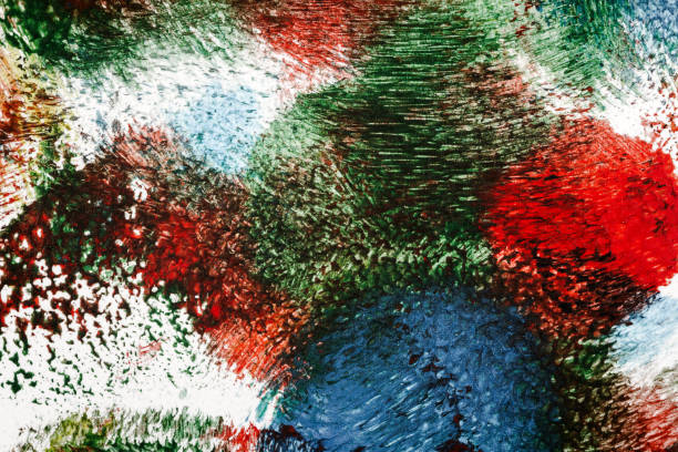 istock Abstract vibrant acrylic art background 654324034