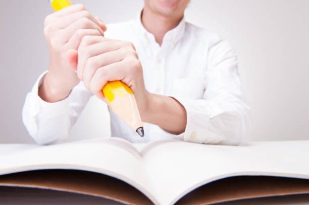 Education background, learning and academic research creative concept.