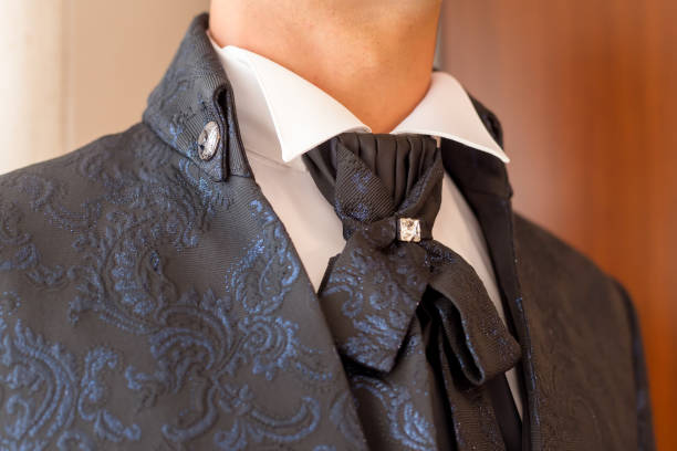 istock boutonniere in tuxedo 654331556