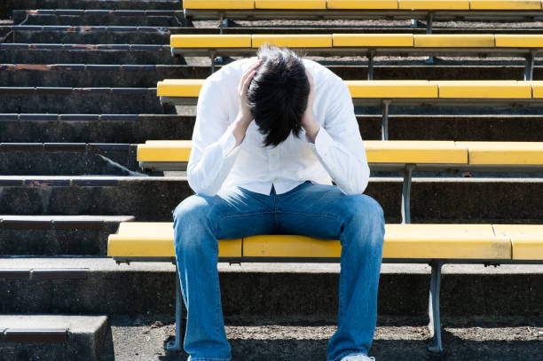 istock Japanese men are sitting in the audience 654332072