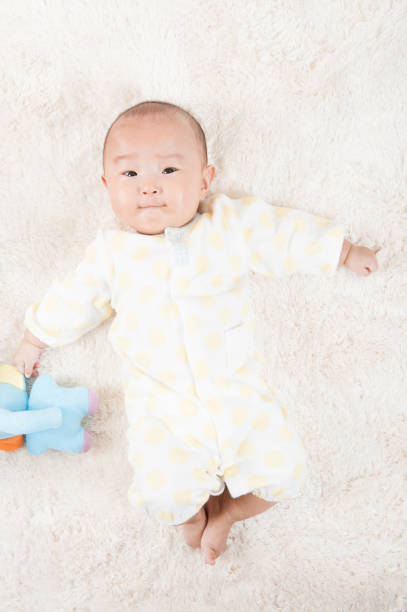 istock Baby Japanese girl 654332296