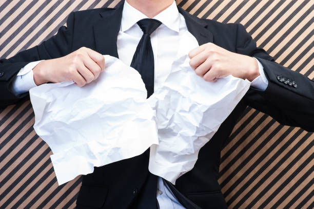 istock Japanese have tore paper 654337844
