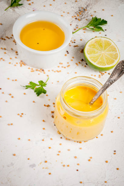 istock Ingredients for spring salad dressings 654367398