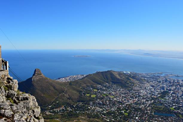 istock View from the Table Mountain over Cape Town 654379176
