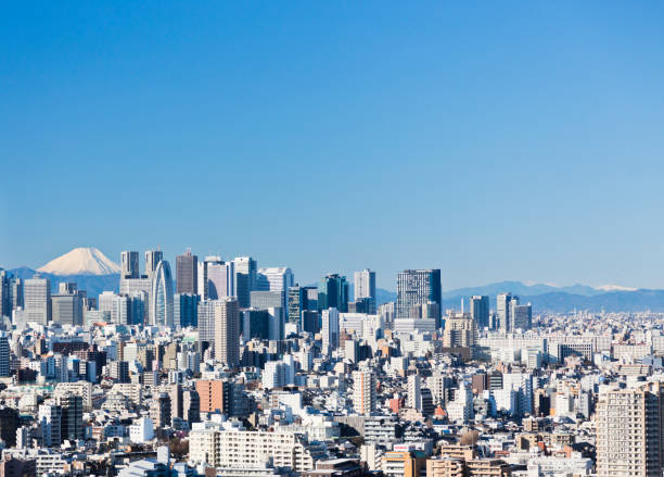 istock Tokyo Skyline on Beautiful Day 654401124