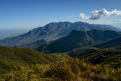 The Serra Fina is a section of the Mantiqueira mountain range, in turn one of the most important mountain ranges in Brazil, and is almost entirely on the border between the states of Minas Gerais and São Paulo.