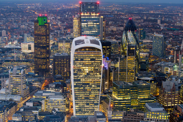 istock London office building skyscraper, working & meeting 654414260