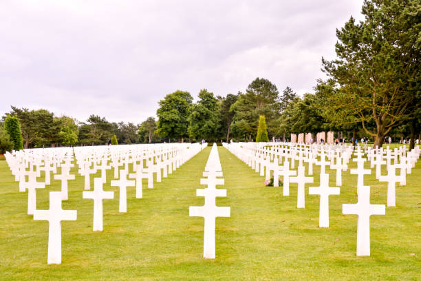 istock American Cemetery in Normandy 654423678