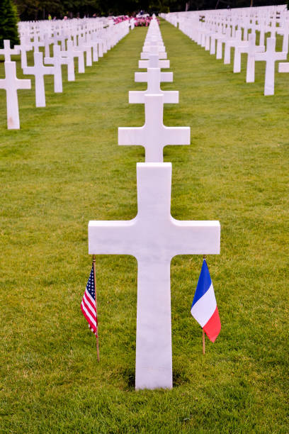 istock American Cemetery in Normandy 654423686