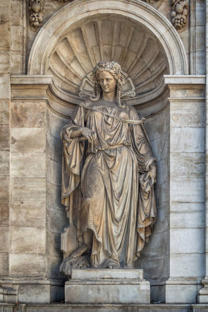 istock Statue near Albertina, Vienna, Austria 654429046
