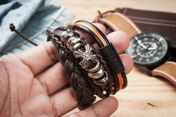 1,300+ Handmade Leather Bracelets Stock Photos, Pictures & Royalty-Free Images - iStock