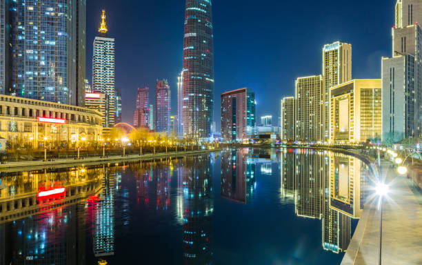 istock River And Modern Buildings Against Sky 654469034