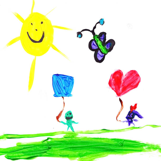istock Baby Art drawing Child pictures 654498764