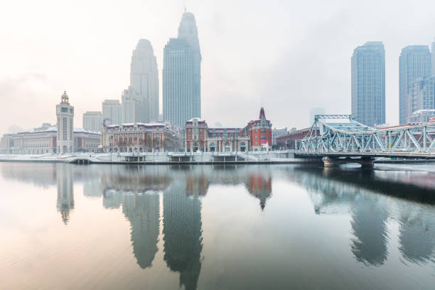 istock River And Modern Buildings Against Sky 654527028