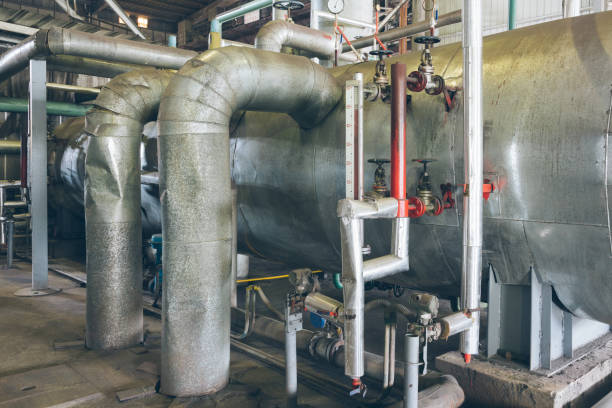 istock interior view of a steel factory 654548494