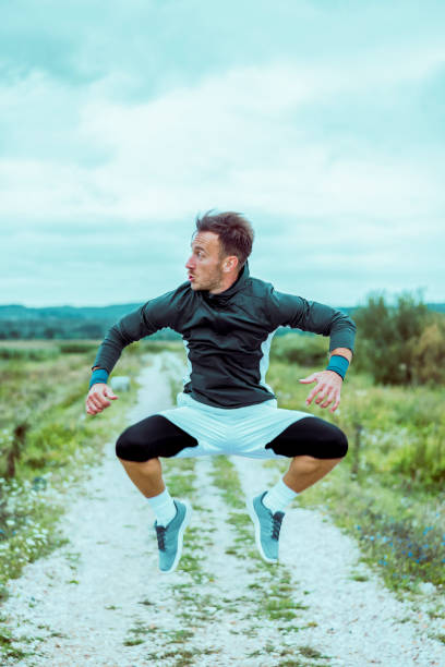 istock Sportsman Exercising Outdoors 654567472