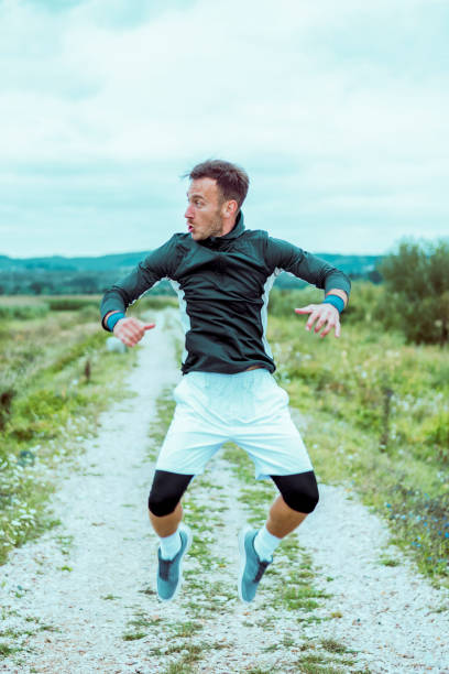 istock Sportsman Exercising Outdoors 654567486