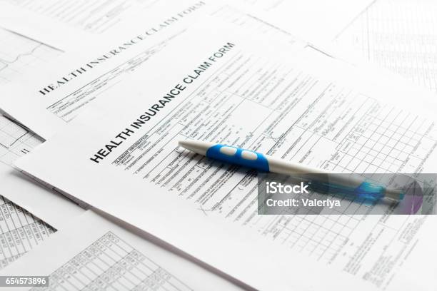 Formulir Asuransi Kesehatan Dokumen Dan Kuesioner Untuk Konsep Asuransi