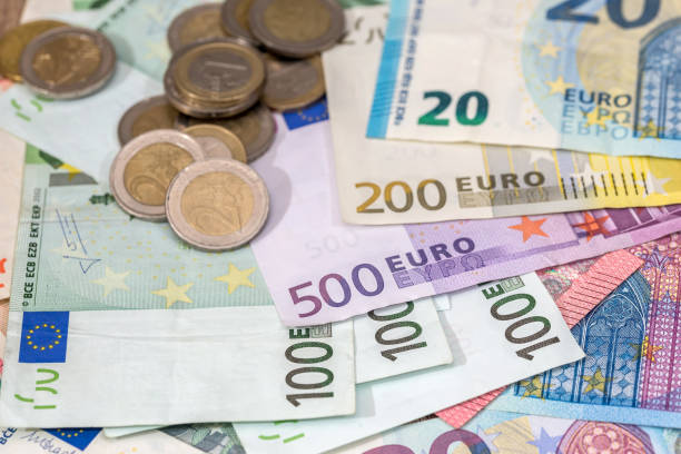 istock different Euro money, close up of banknotes 654597374