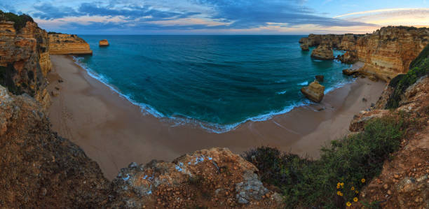 istock Marinha Beach, Algarve, Portugal. 654604616