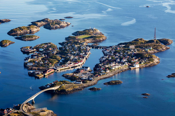 istock View on a fishing village Henningsvaer 654640880