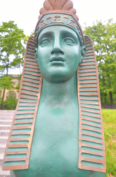 istock Sphinx on the Neva River embankment. 654647506