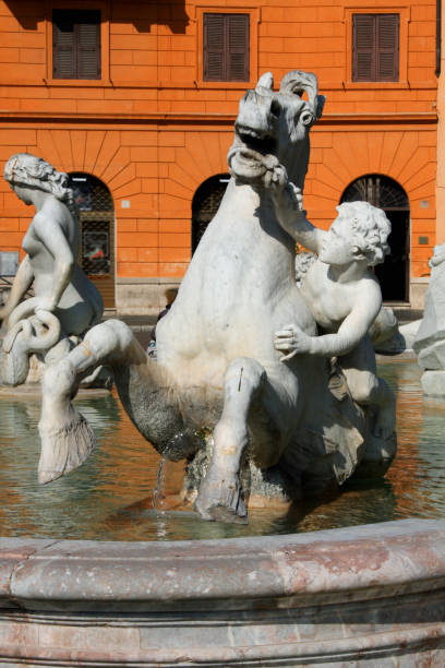 istock Italy, Rome Piazza Navona, the fountain 654654790