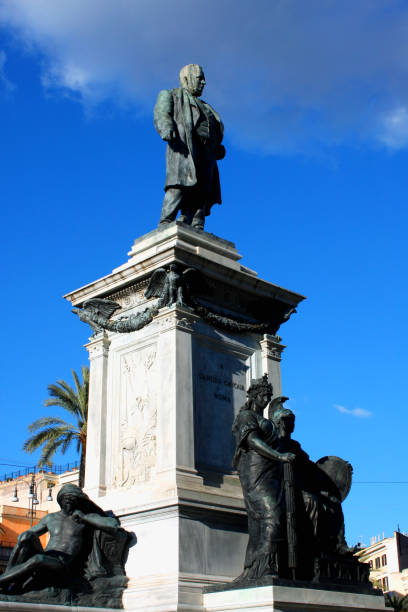 istock Piazza Cavour with Cavour monument in Rome, Italy 654655108