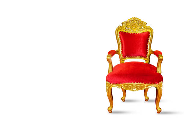 istock luxury red leather armchair 654667892