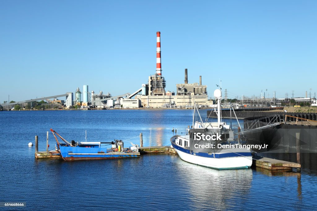 Bridgeport Power Plant Landmark Bridgeport is the most populous city in the American state of Connecticut Bridgeport - Connecticut Stock Photo